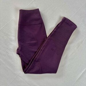 Lululemon Compression Yoga/Work out Leggings Purple